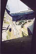 CN Tower - From the glass floor